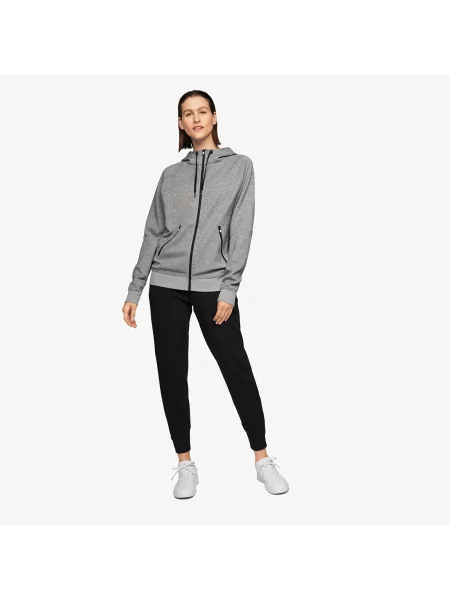 Суитшърт On Zipped Hoodie Grey S сиво