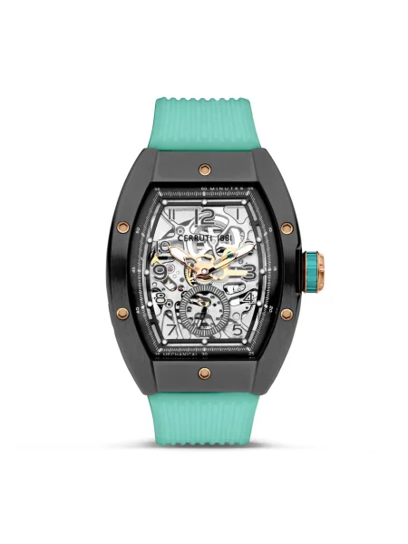CERRUTI Analogové hodinky Automatic watch Ovaro' zelená