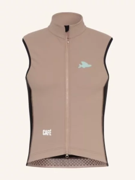 Café Du Cycliste Cyklistická Vesta Sibille černošedá