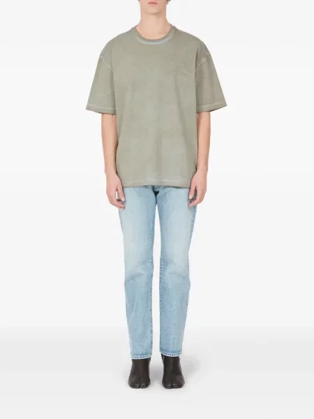 Tricou Maison Margiela cu autograf gri