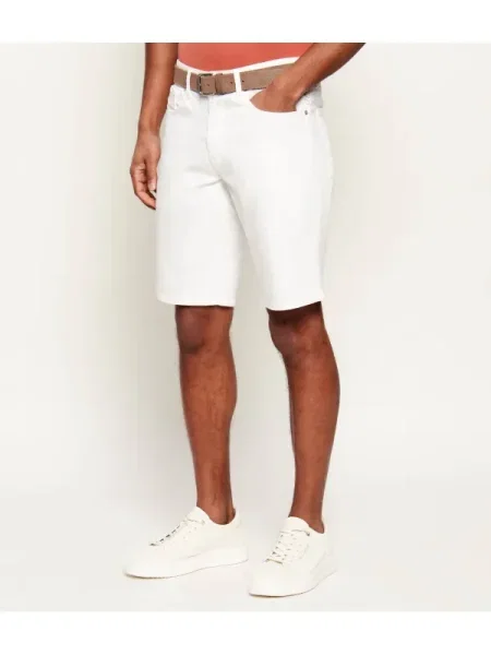 Replay De blugi pantaloni scurți Grover | Straight fit alb