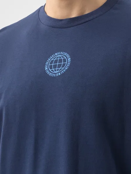 Футболка Bikkembergs синяя