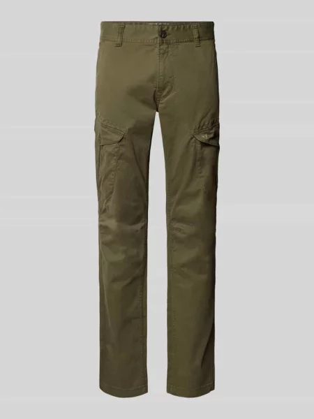 Spodnie cargo o kroju slim fit z wyhaftowanym logo Pme Legend