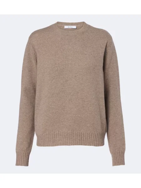 Pulover Max Mara din cașmir maro