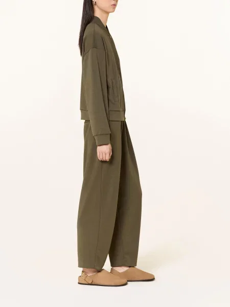 Darling Harbour Žerzejové Kalhoty dark olive khaki