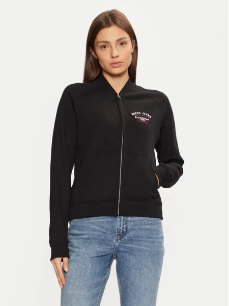 Guess Jeans Bluză negru