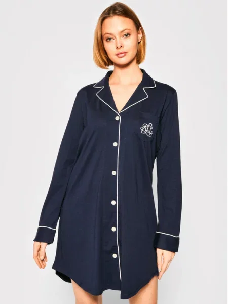 Lauren Ralph Lauren Nočna srajca Mornarsko modra
