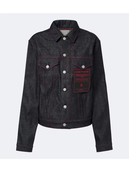 Geacă de blugi Acne Studios albastru