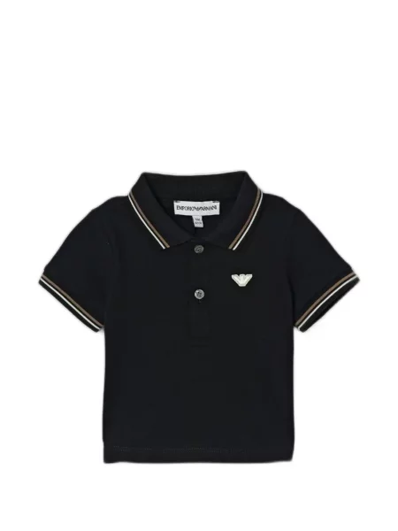 Polokošeľa Emporio Armani čierna