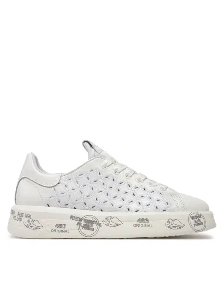 Premiata Sneakersy Belle VAR biela