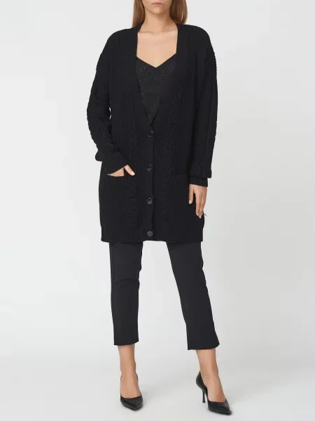 Кардиган Patrizia Pepe чорний