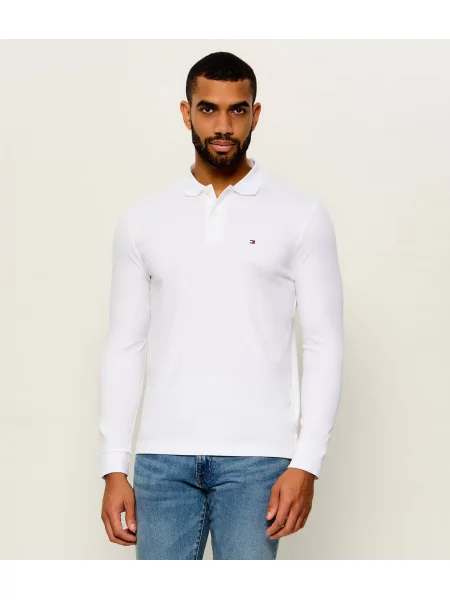Tricou polo Tommy Hilfiger alb