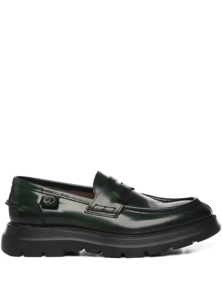 Mocasini Giuliano Galiano din piele verde
