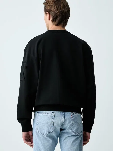 Alpha Industries férfi melegítőfelső DTM Mid fekete