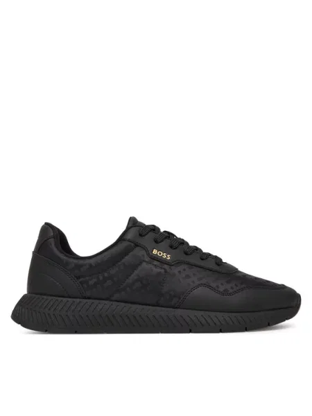 BOSS Sneakers Titanium negru
