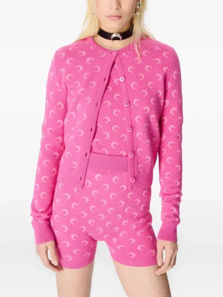 Плетени шорти Marine Serre розово