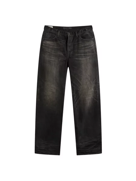 Szerokie jeansy Mastercraft Union czarne