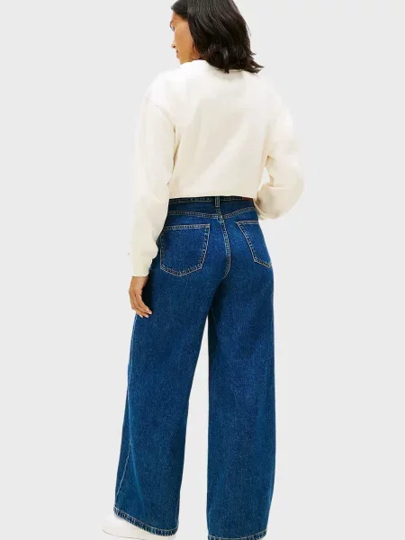 Широкі джинси Tommy Hilfiger сині