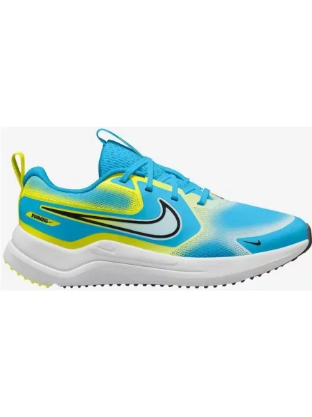 Buty do biegania junior Nike Cosmic Runner jasny żółty niebieski