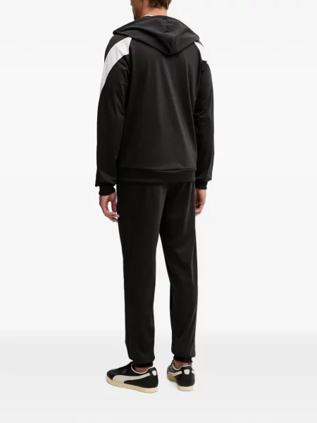 Hanorac cu glugă Puma cu imagine negru