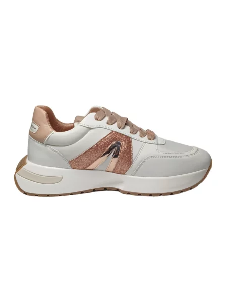 Sneakersy Alexander Smith skórzane białe