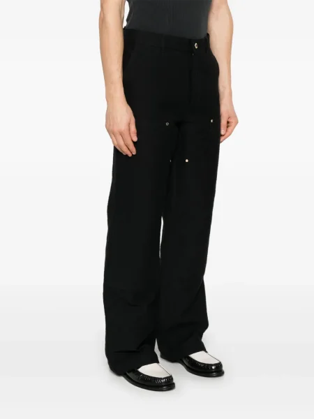 Žakárové cargo kalhoty Casablanca černé