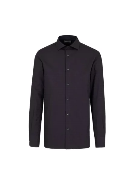 Koszula Emporio Armani casual niebieska