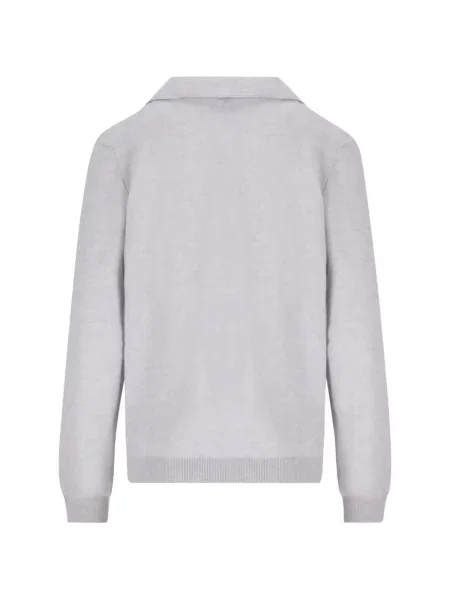 Tricou polo Loro Piana gri