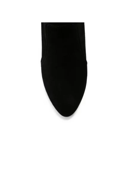 Buty do kostki Ba&sh skórzane czarne