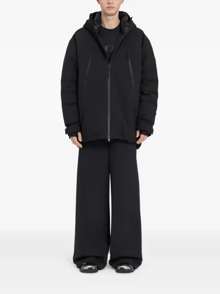 Μπουφάν Mm6 Maison Margiela X Salomon με κουκούλα μαύρο