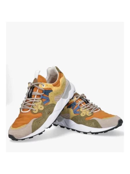 Sneakersy Flower Mountain zamszowe w kwiatki