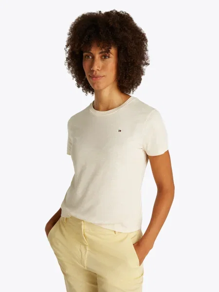 Tommy Hilfiger Tricou | Slim Fit bej