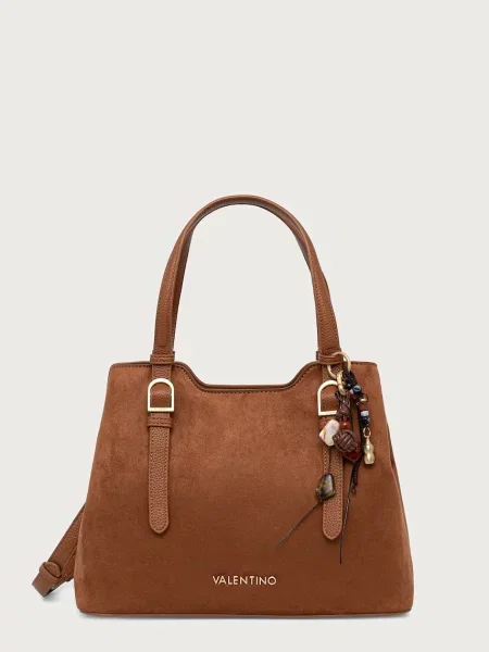 Valentino Bags geantă crossbody pentru femei cu imitație de piele întoarsă WINNIE WINTER maro