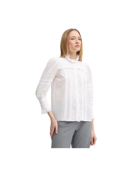 ZADIG&VOLTAIRE koszula regular ze stójką beżowy