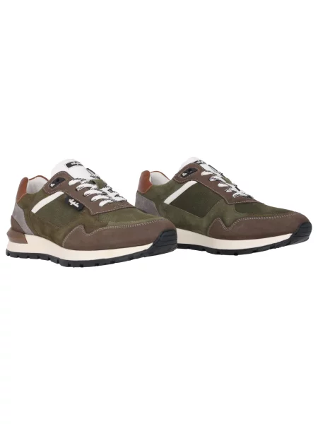 Sneakersy Australian skórzane zielone