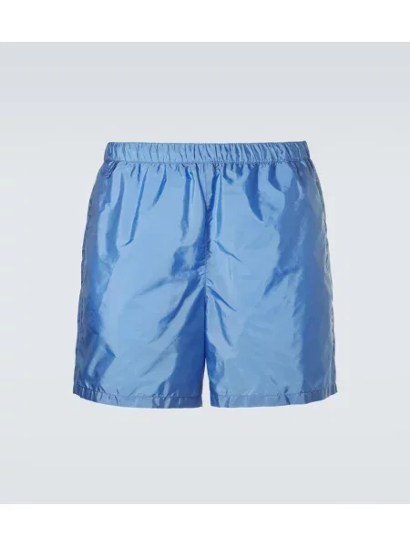 Plavalne hlačke Prada modra