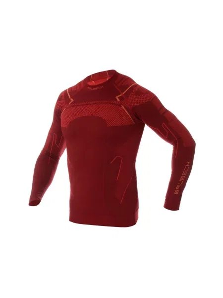 Termoaktywna bluza narciarska Brubeck Thermo czerwona