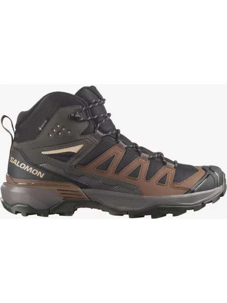 Buty trekkingowe Salomon X Ultra Mid GORE-TEX brązowy 40 czarny