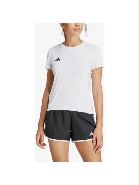 Koszulka adidas Adizero Essentials Running krótki rękaw czysty XS biały