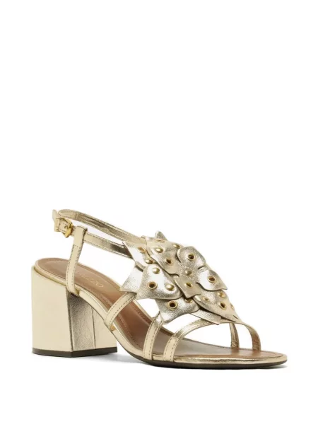Sandale Arezzo cu model floral cu aplicații