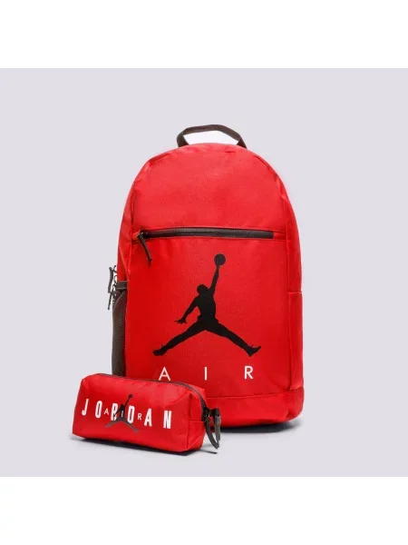 Jordan Torebki Mężczyzna ONE SIZE Plecak Szkolny Air czerwony