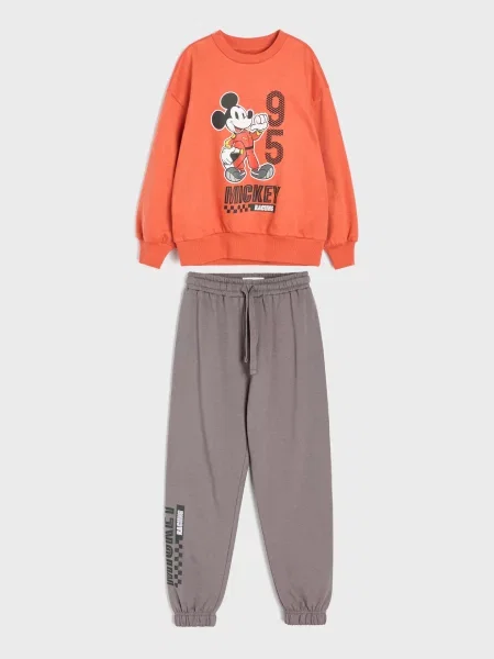 Sinsay komplet: mikina a kalhoty Mickey Mouse vícebarevná