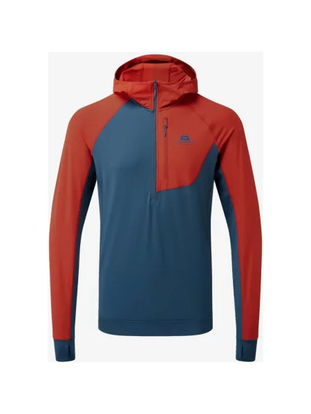 Koszulka z długim rękawem Mountain Equipment Aiguille niebieski zachód słońca skała L czerwony