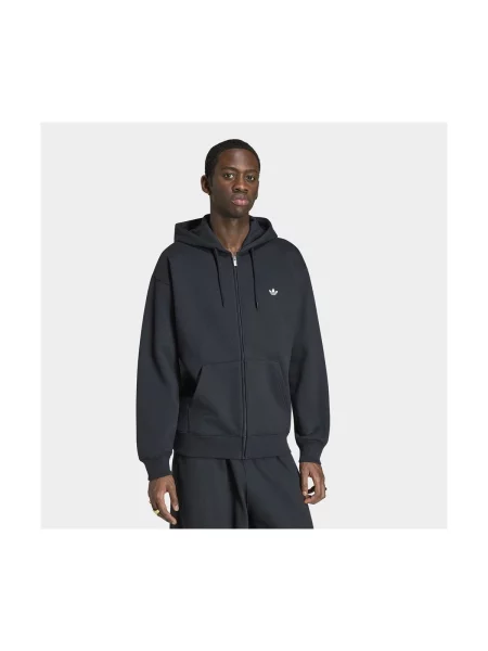 Adidas Pulóver Trefoil Essentials fekete