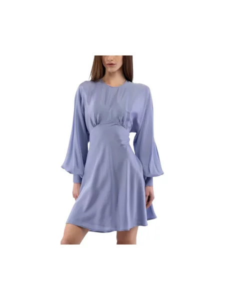 Sukienka Moschino casual fioletowa