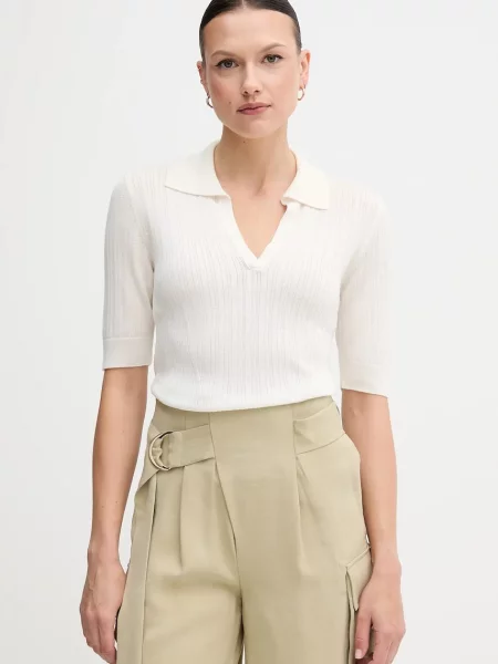 United Colors of Benetton polo beżowy