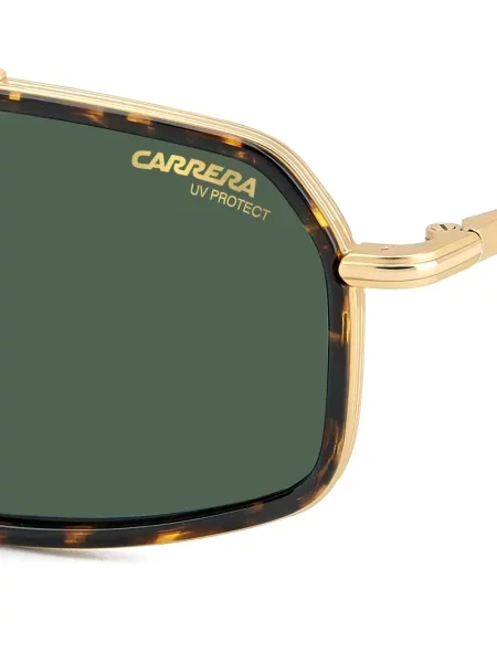 Ochelari de soare Carrera cu imprimeu geometric maro