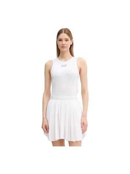 Sukienka mini Emporio Armani Ea7 biała