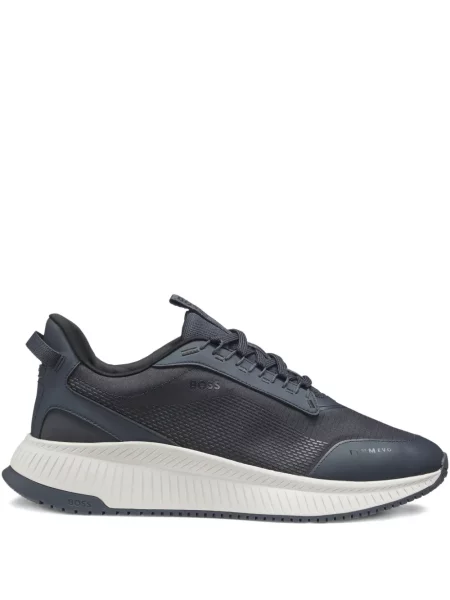 Sneakerși Boss albastru