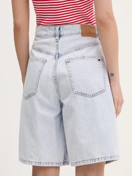Tommy Jeans szorty jeansowe niebieskie